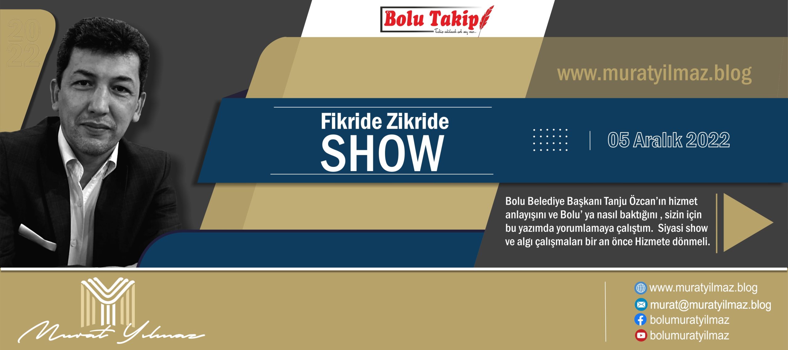 Tanju Başkanın Fikride, Zikride SHOW…